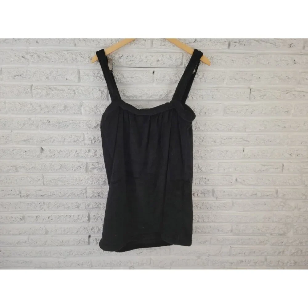 Just Love Swim Cover Up Women 2X Black Cotton Blend Mini Wrap Beach Pool SWE61E